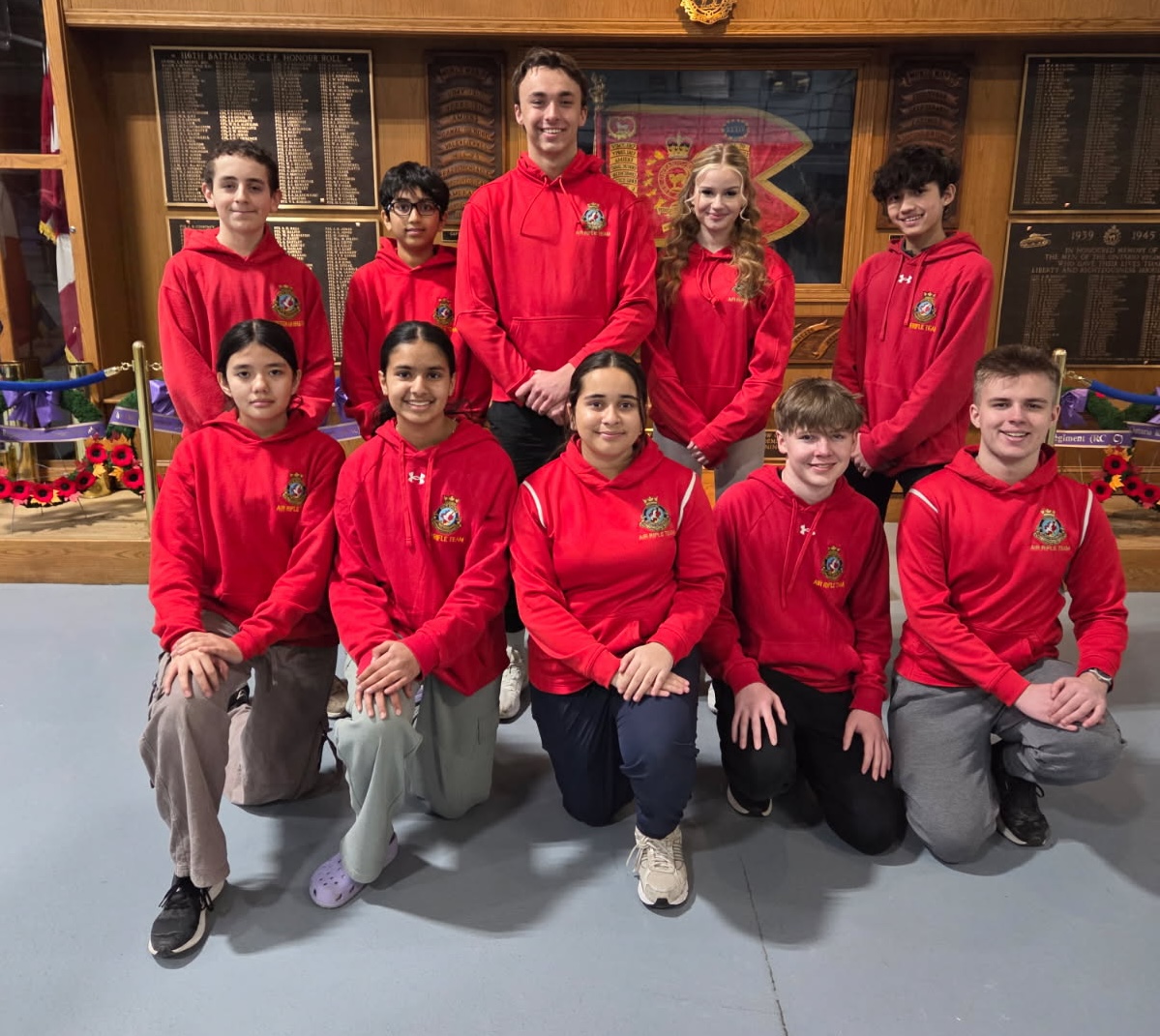 856 Squadron Air Rifle Team 2025-2026
